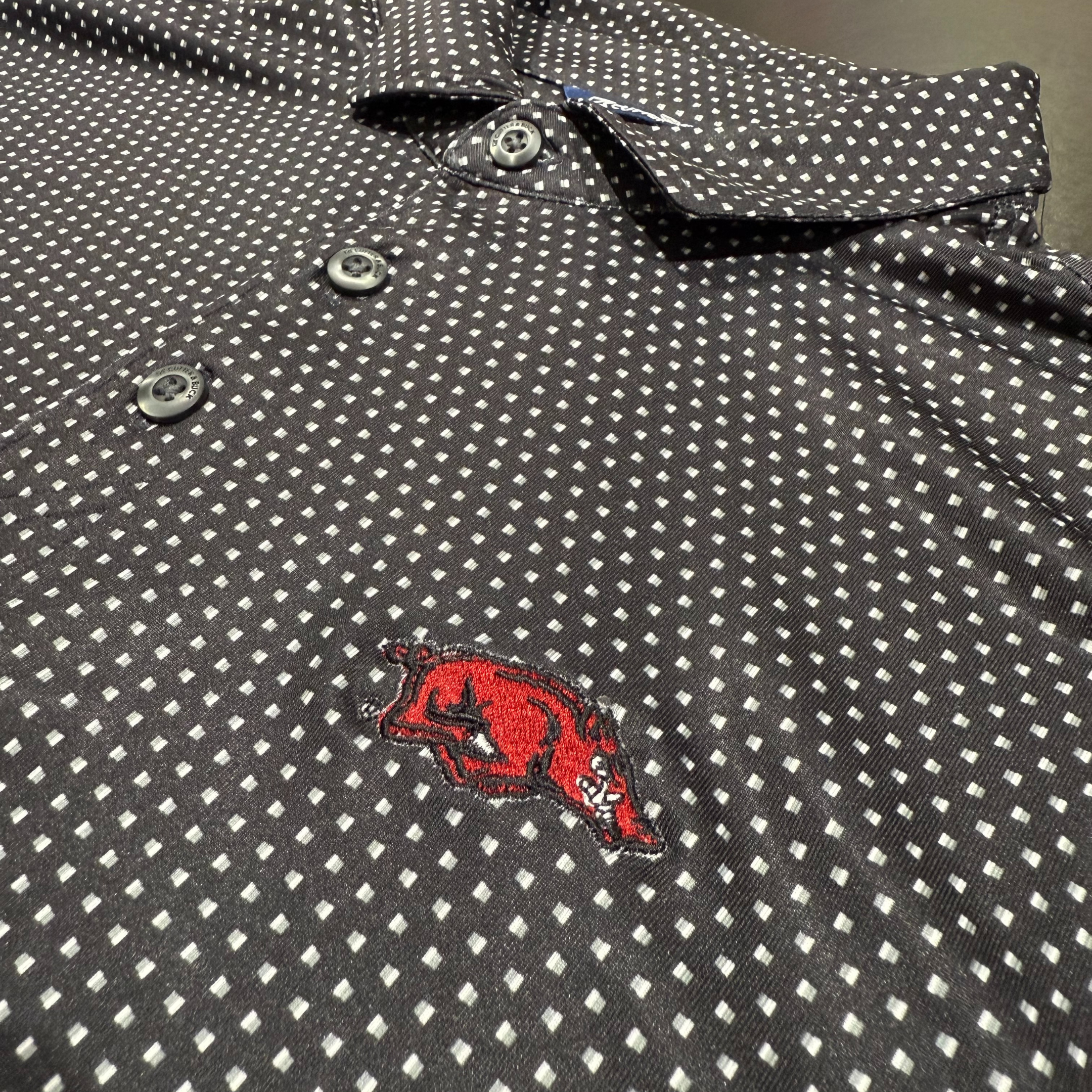 Mini Tusk Shadow Check Polo