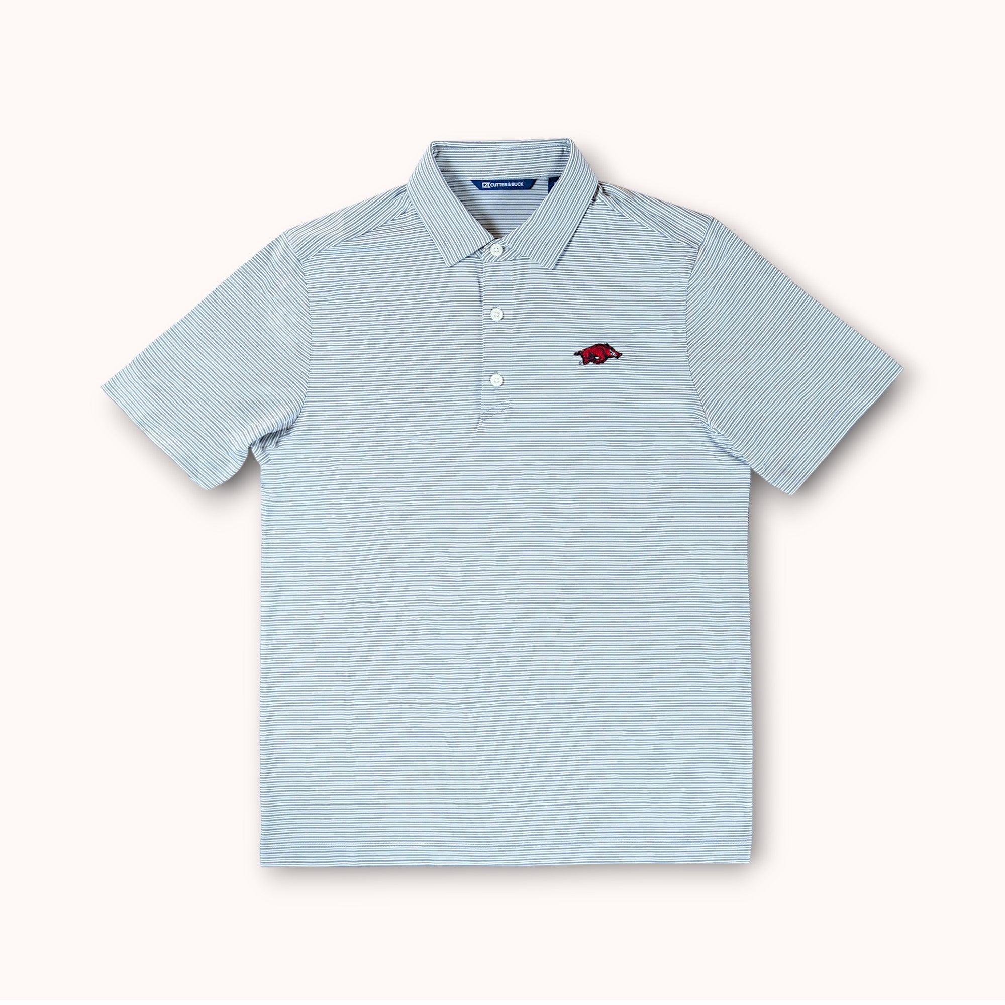 Mini Tusk Double Stripe Polo