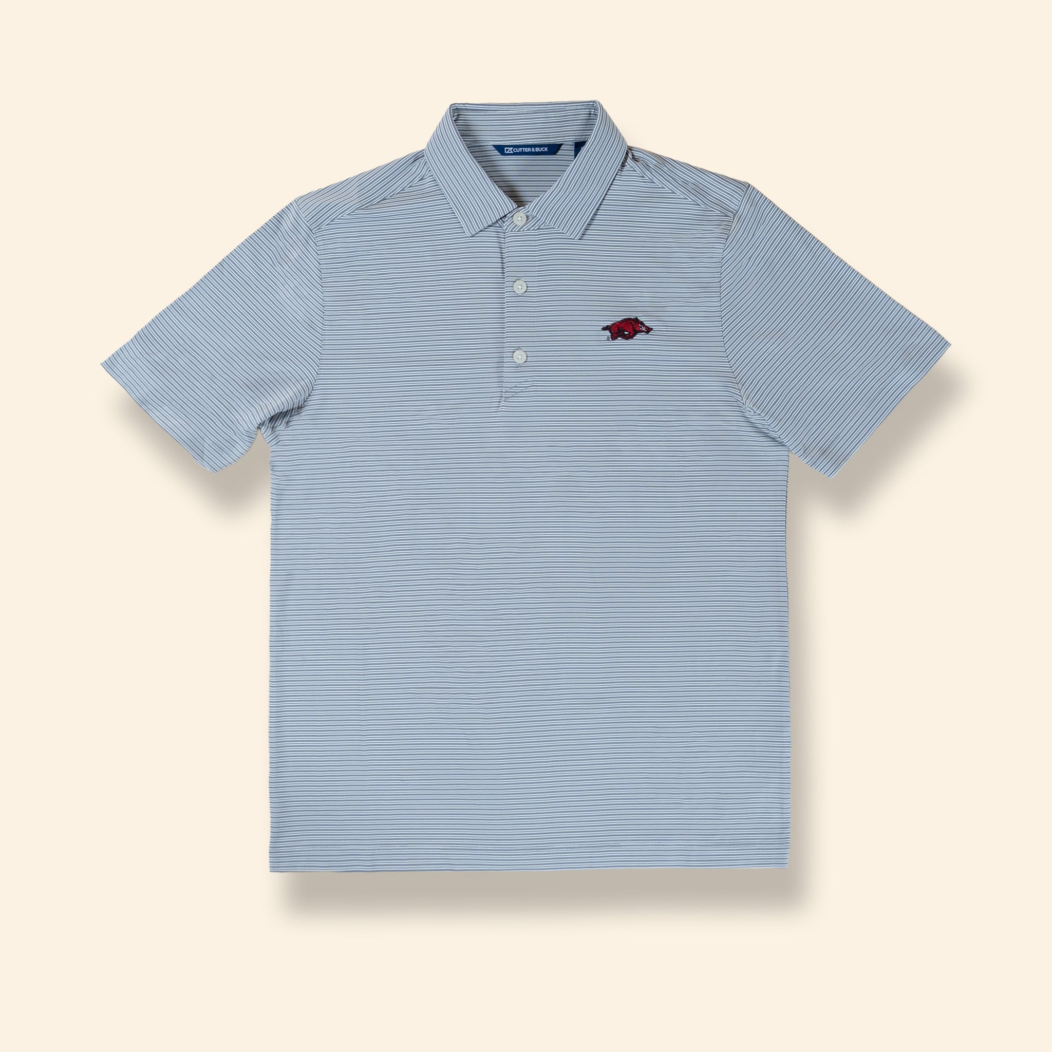 Mini Tusk Double Stripe Polo