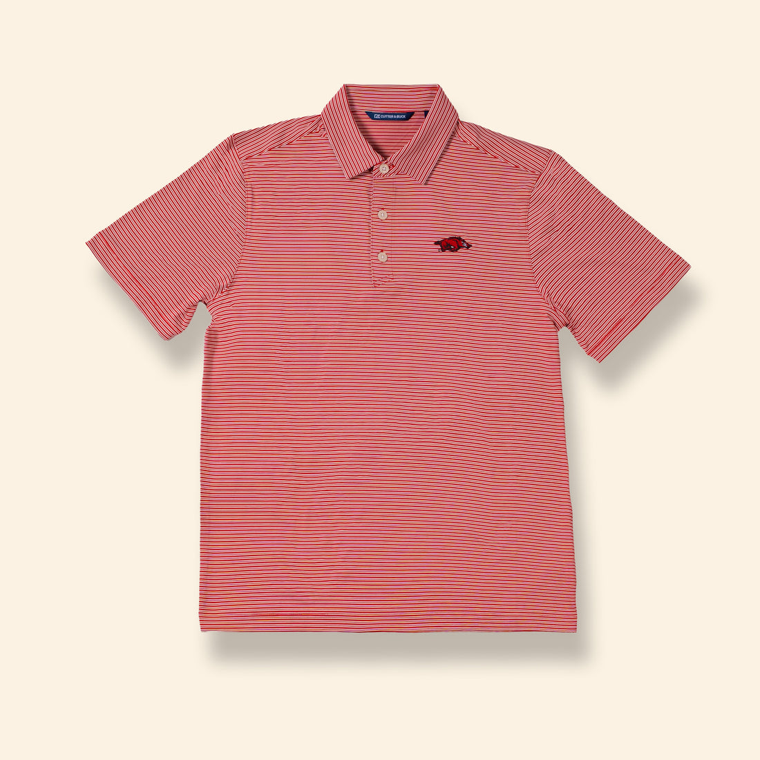 Mini Tusk Double Stripe Polo