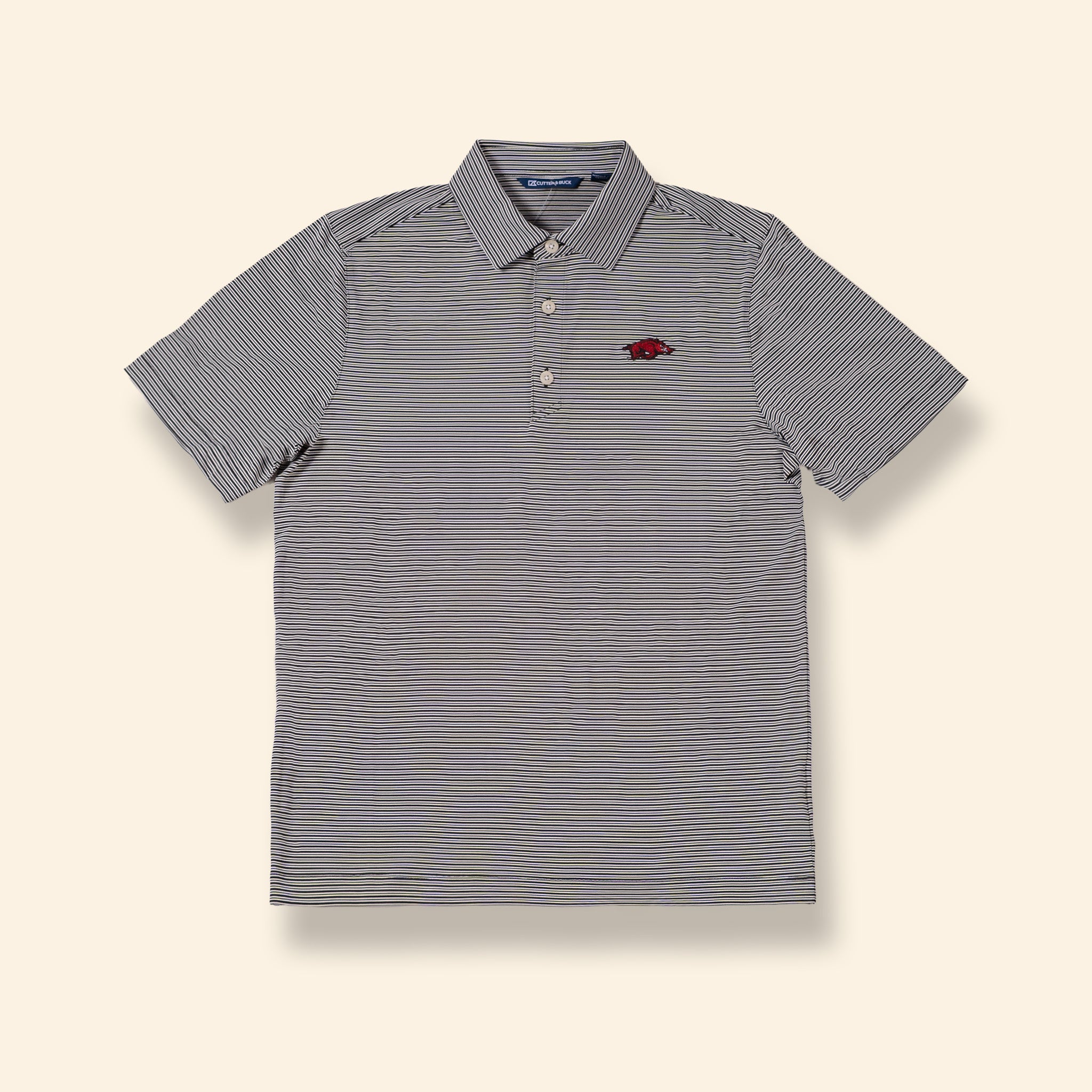 Mini Tusk Double Stripe Polo