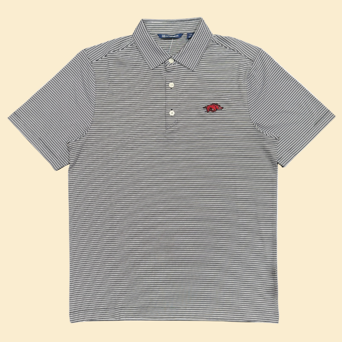 Mini Tusk Double Stripe Polo