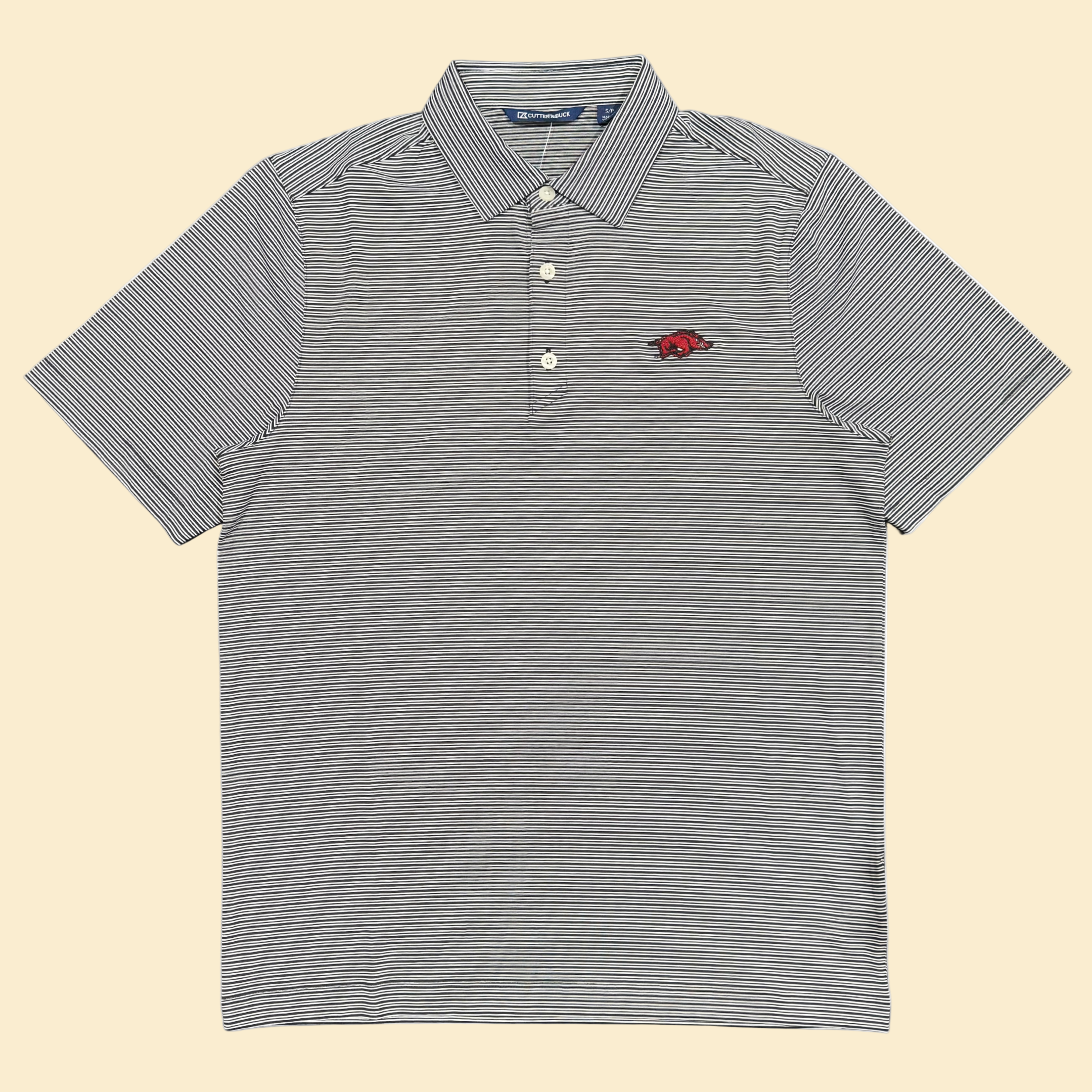 Mini Tusk Double Stripe Polo