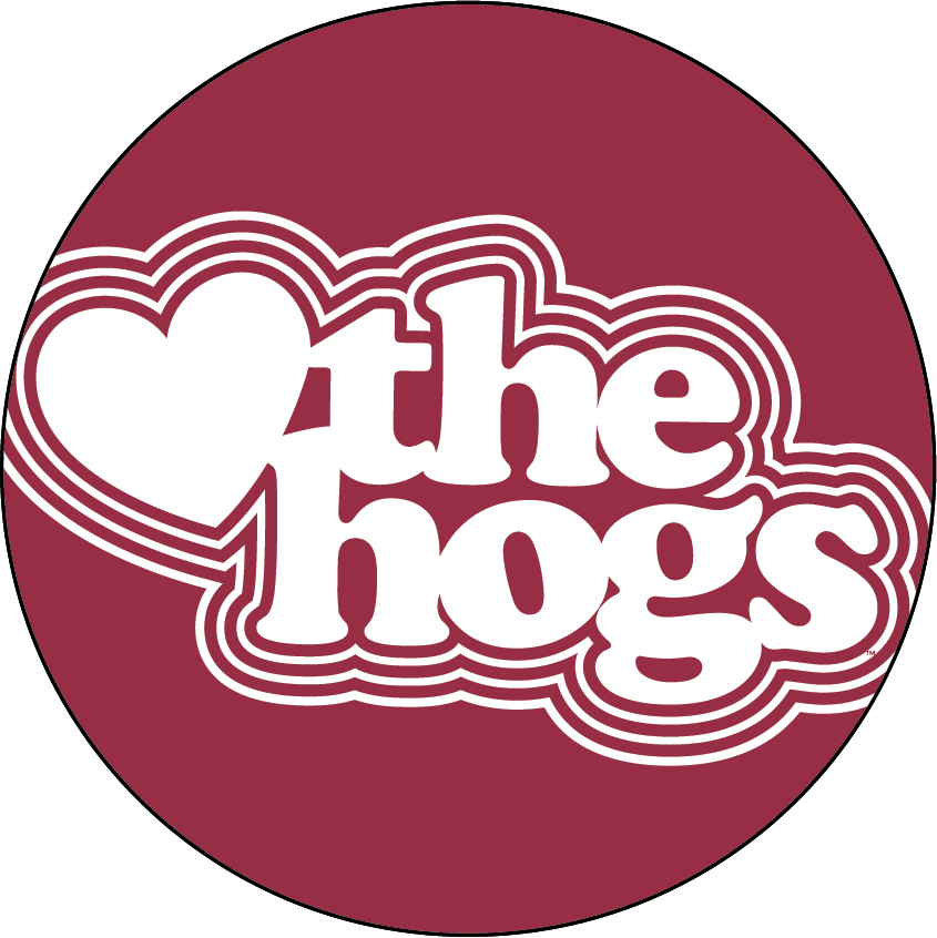 2.5" Razorback Game Day Button