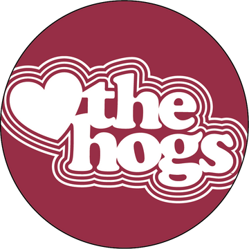 2.5" Razorback Game Day Button