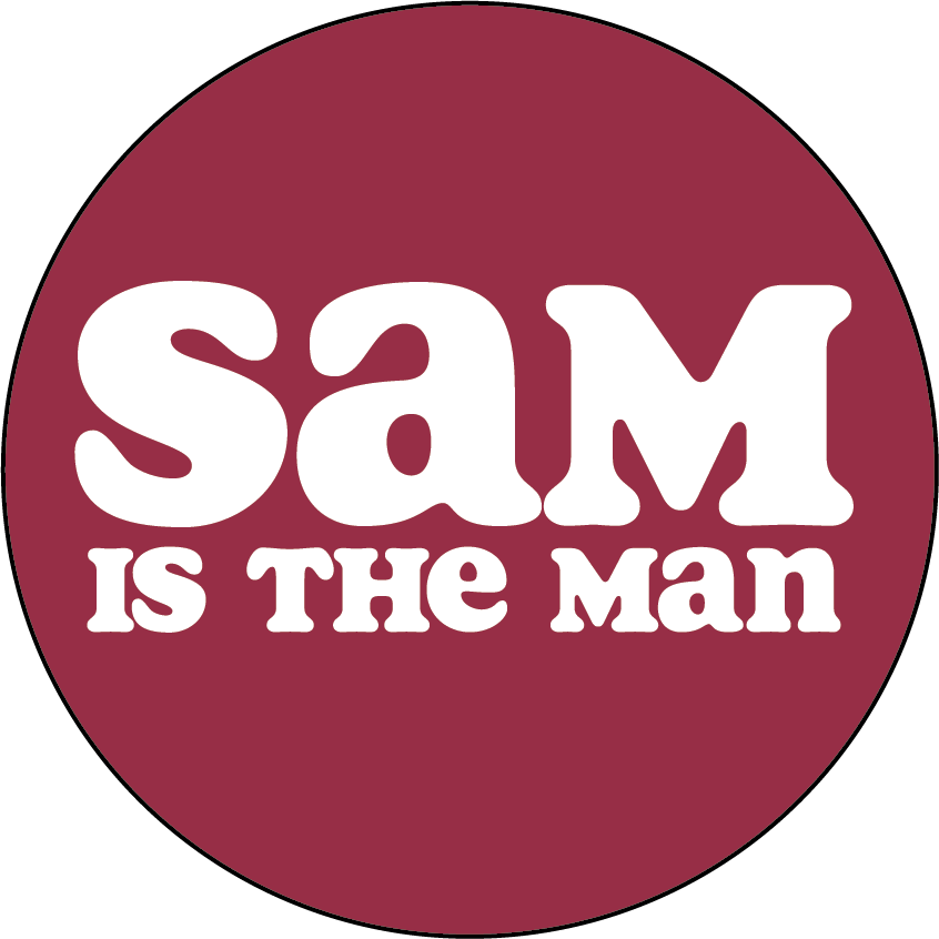 3" Razorback Game Day Button